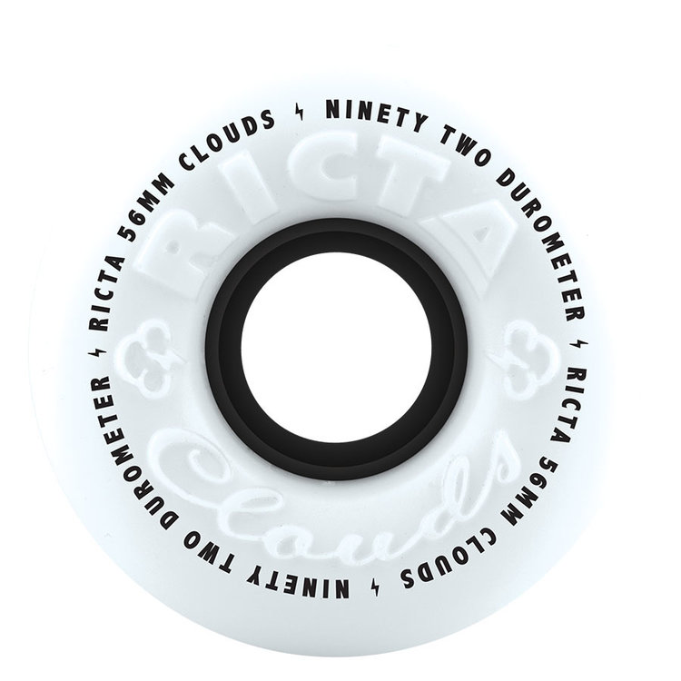 RICTA RICTA Clouds Wheels White Black 92A [56mm]