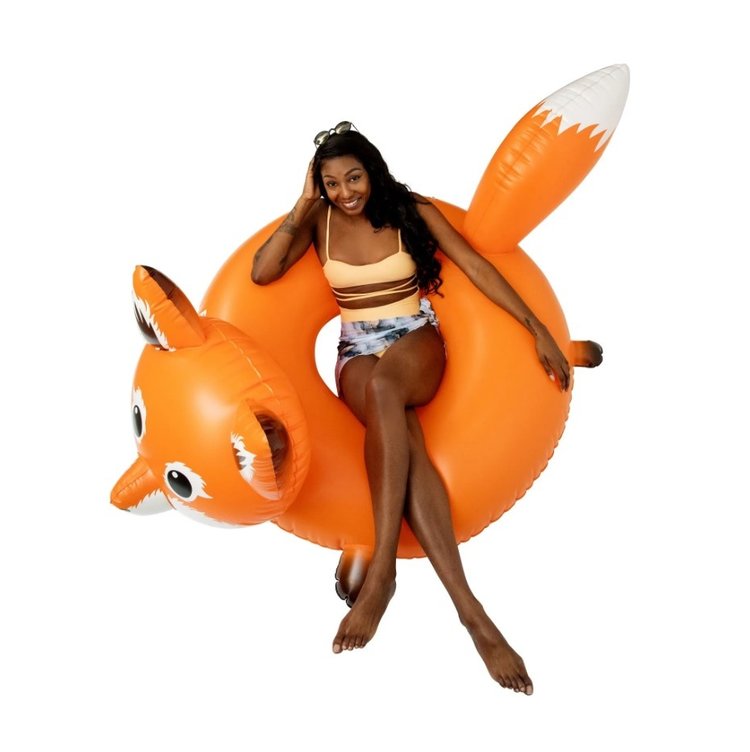 FLOAT-EH FLOAT-EH The Fox Adult Swimming Pool Float [OS]