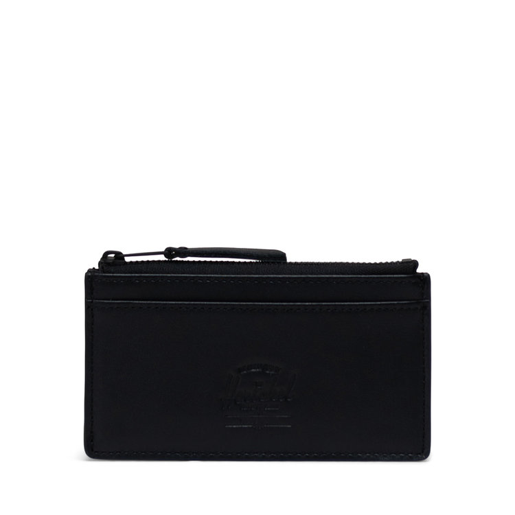 HERSCHEL HERSCHEL Oscar II Leather RFID Black