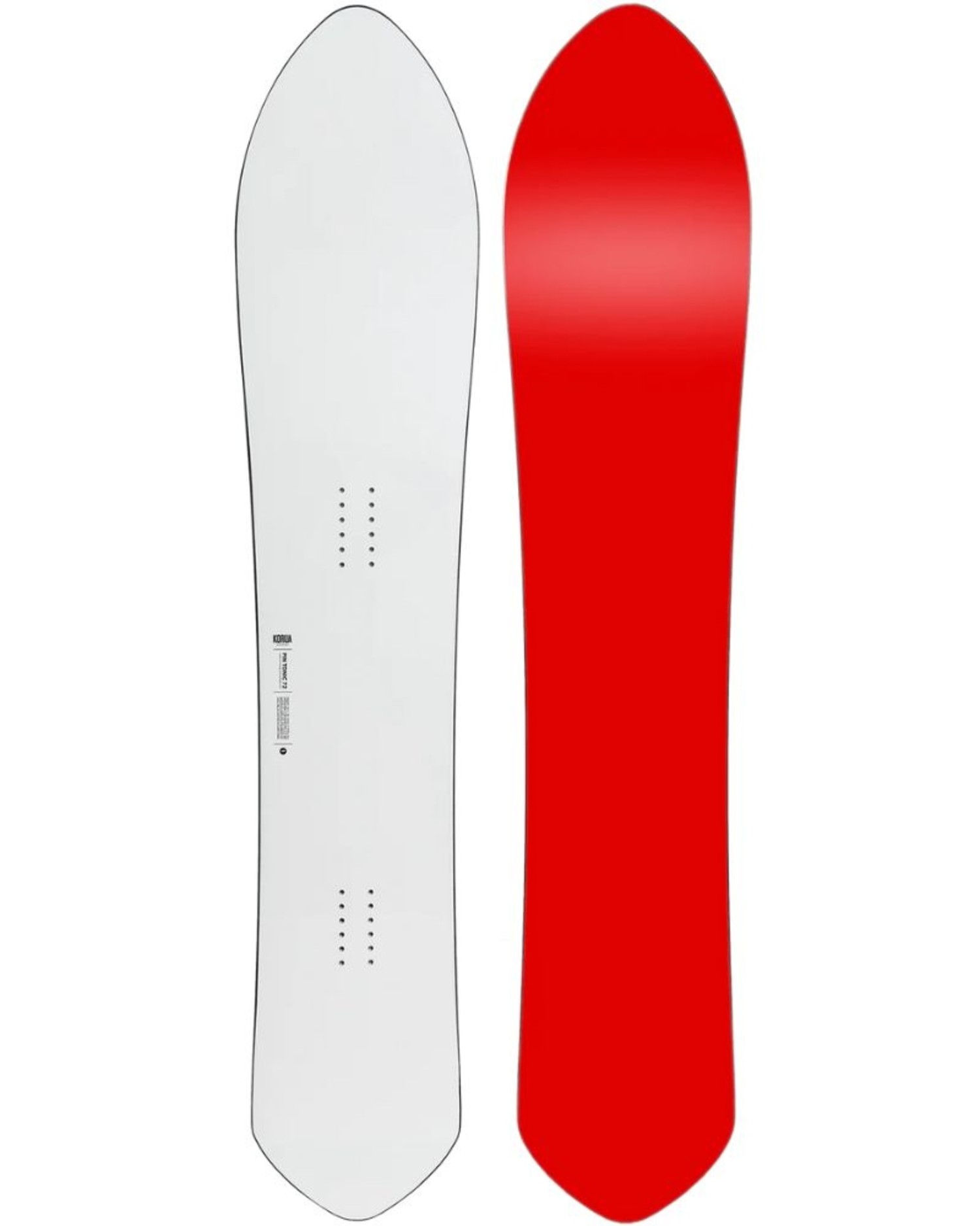 2023 KORUA Pin Tonic Snowboard - Edge of the World | Fernie BC