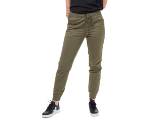 TENTREE Womens Pacific Jogger Olive Night Green - Edge of the World