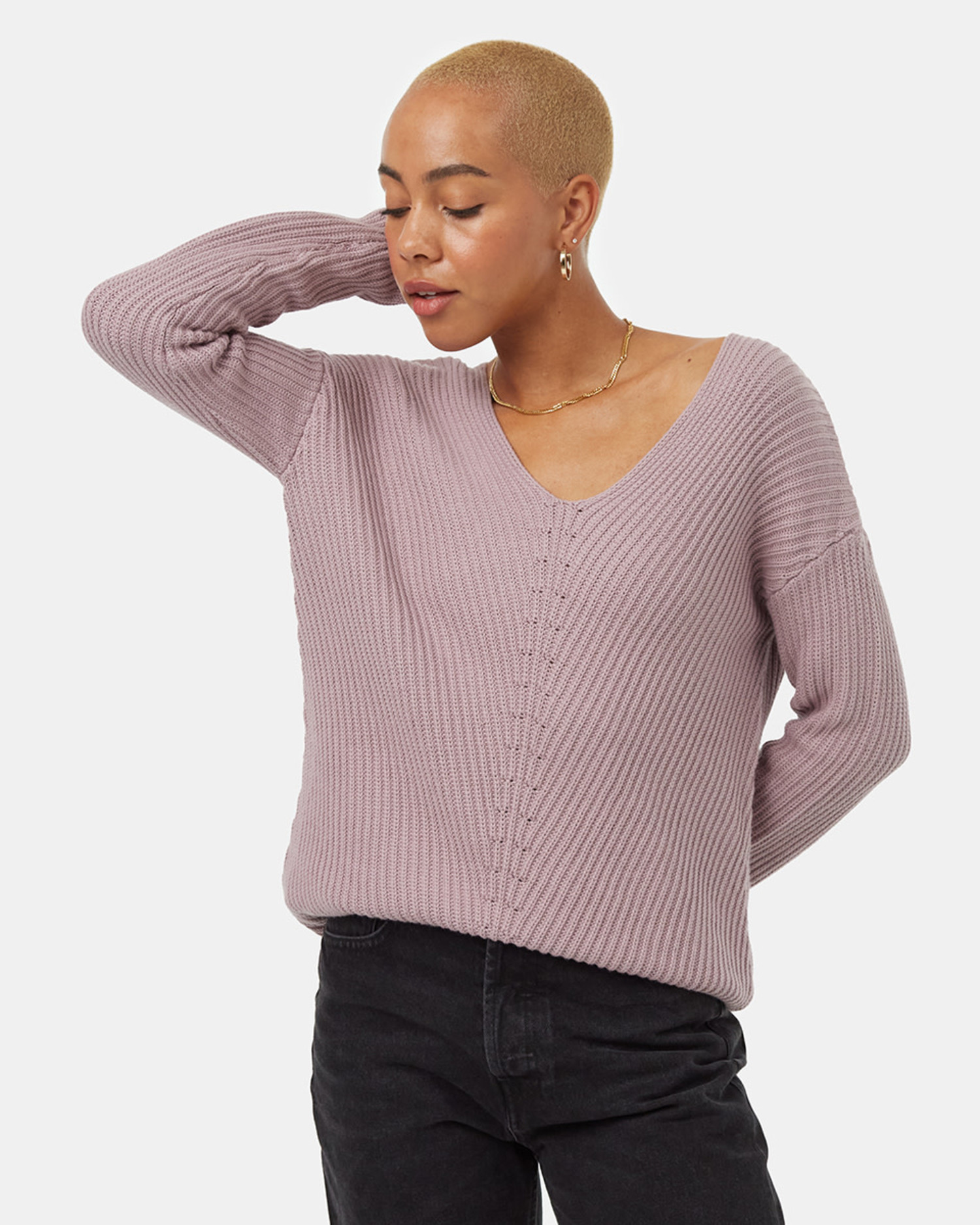 TENTREE Womens Highline V-Neck Sweater 
