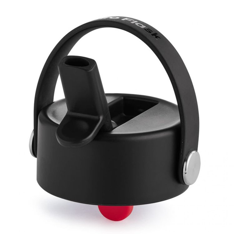 HYDRO FLASK HYDRO FLASK Wide Mouth Flex Straw Cap Black
