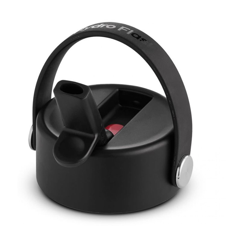 HYDRO FLASK HYDRO FLASK Wide Mouth Flex Straw Cap Black