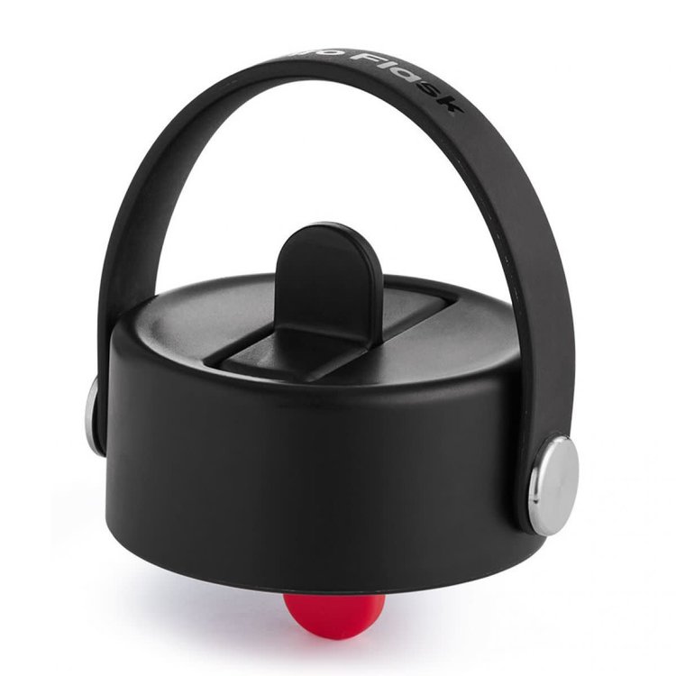 HYDRO FLASK HYDRO FLASK Wide Mouth Flex Straw Cap Black