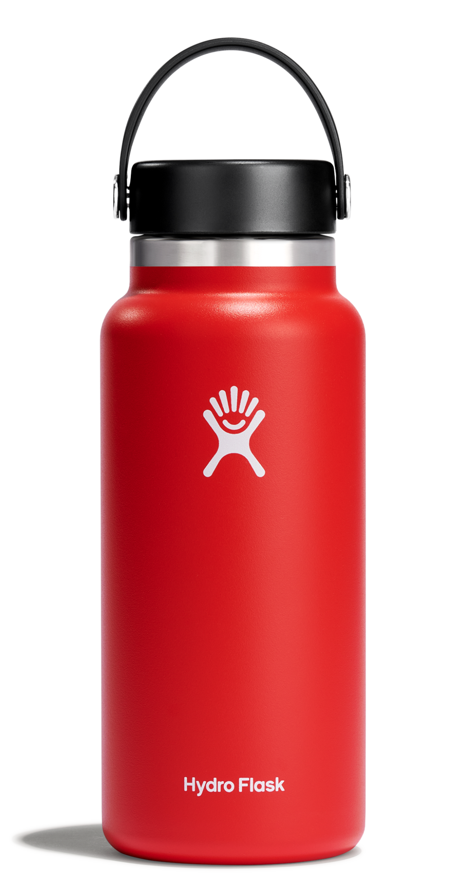 32 oz Wide Mouth Hydroflask - White-971834