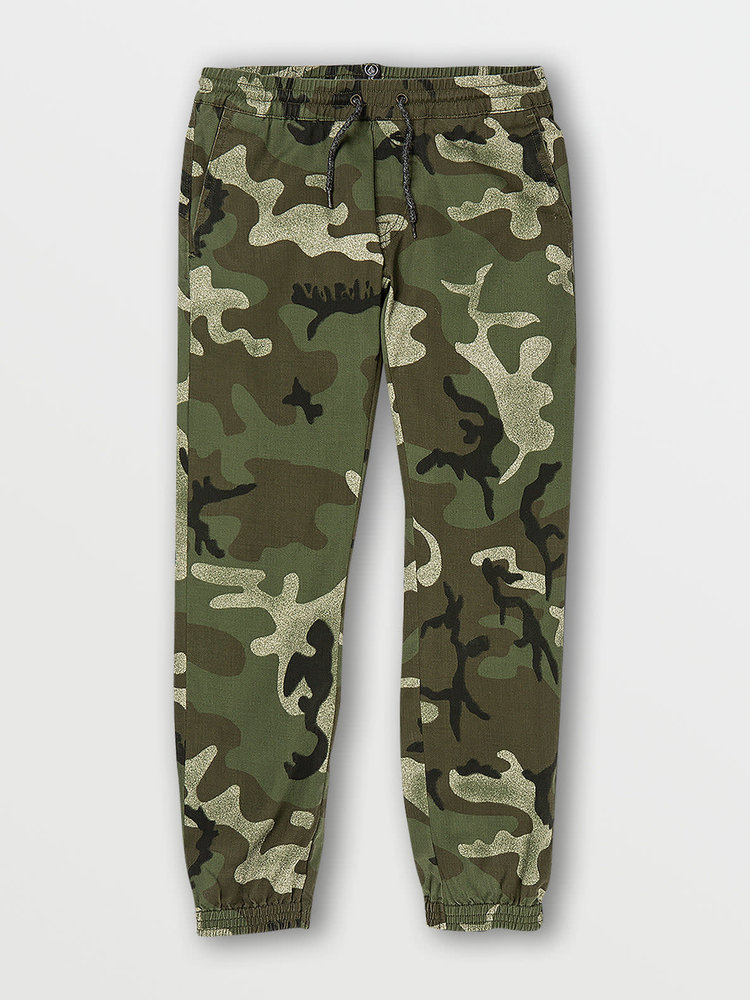 VOLCOM VOLCOM Big Boys Frickin Slim Jogger Pants - Army