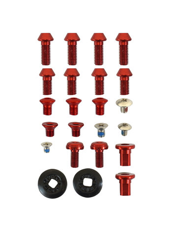 SPARK R&D SPARK R&D Pro Binding Hardware Kit - Red