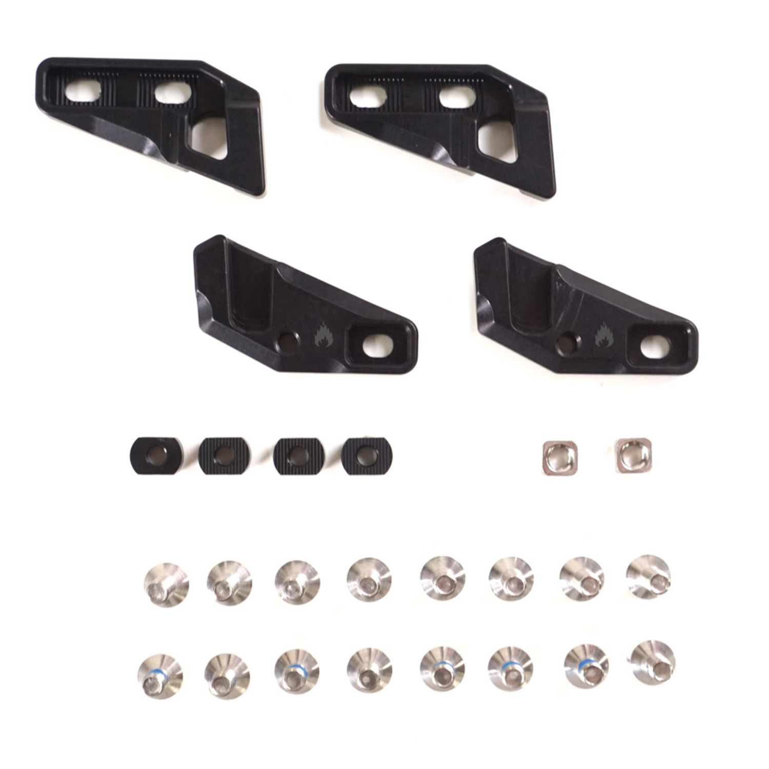 スノーボード SPARK R&D FIXIE CLIPS THROUGH-MOUNT SPARK R&D Fixie Clips, Through-Mount - Edge of the World