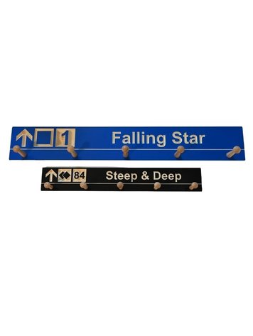 ASSINIBOINE DESIGN ASSINIBOINE DESIGN Fernie Alpine Resort Coat Rack