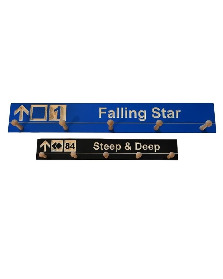 ASSINIBOINE DESIGN ASSINIBOINE DESIGN Fernie Alpine Resort Coat Rack