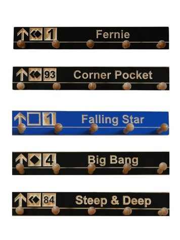 ASSINIBOINE DESIGN ASSINIBOINE DESIGN Fernie Alpine Resort Key Hanger