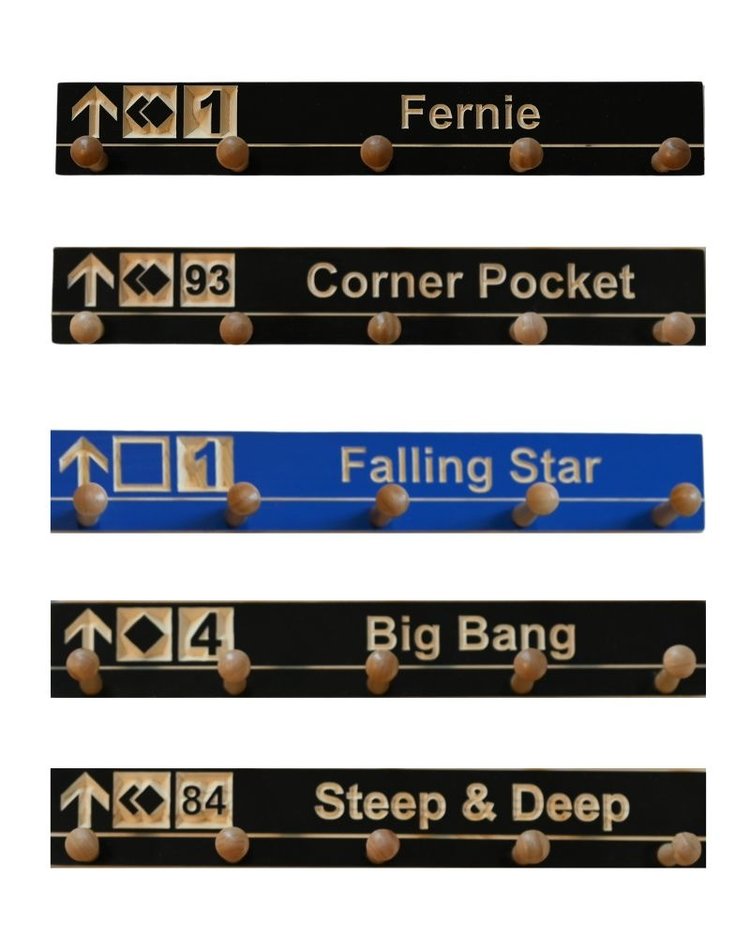 ASSINIBOINE DESIGN ASSINIBOINE DESIGN Fernie Alpine Resort Key Hanger