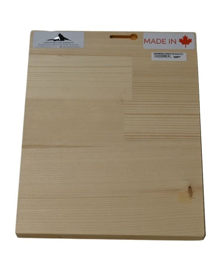 ASSINIBOINE DESIGN ASSINIBOINE DESIGN Fernie City Names Sign