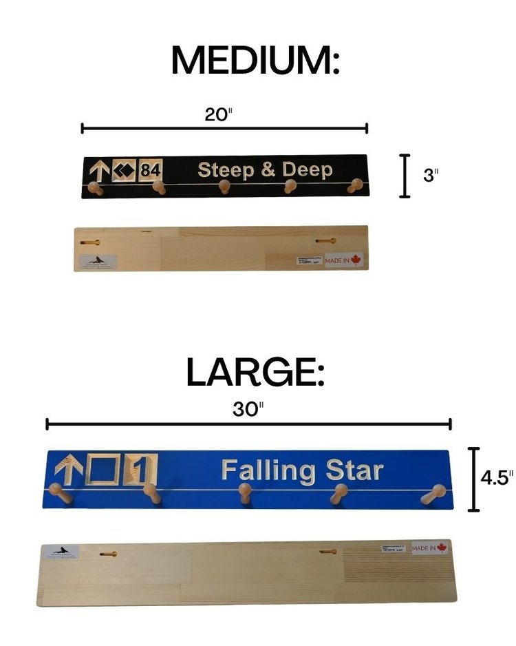 ASSINIBOINE DESIGN ASSINIBOINE DESIGN Fernie Alpine Resort Coat Rack