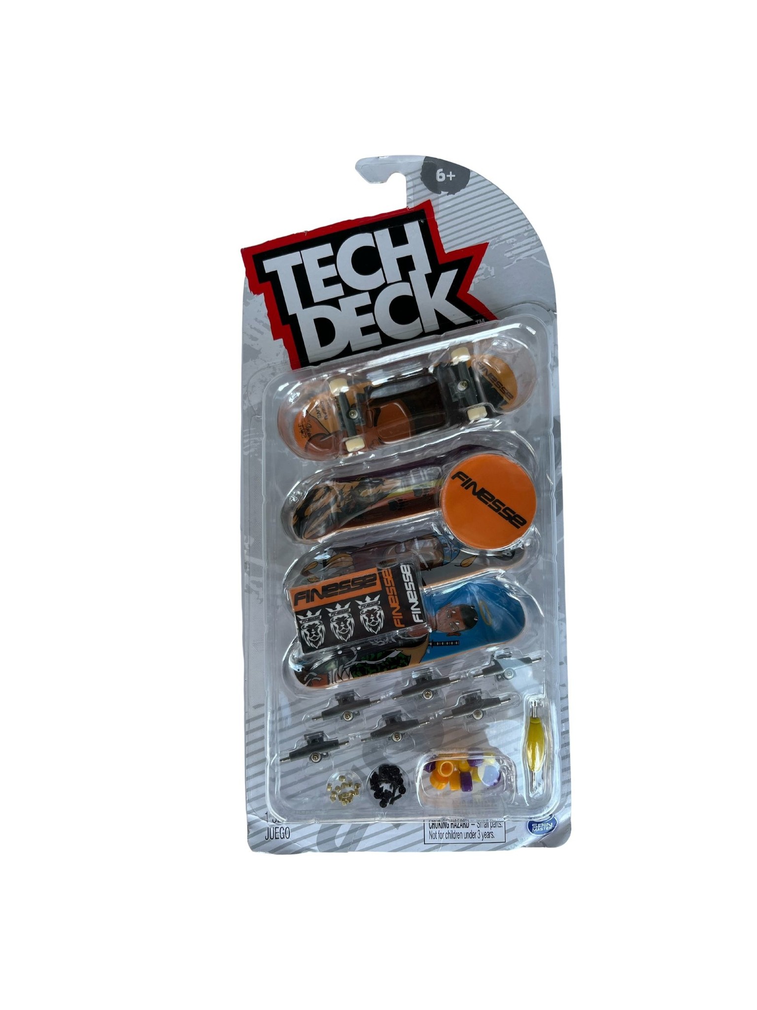 TECH DECK 4 Pack Finesse Finger Boards - Edge of the World