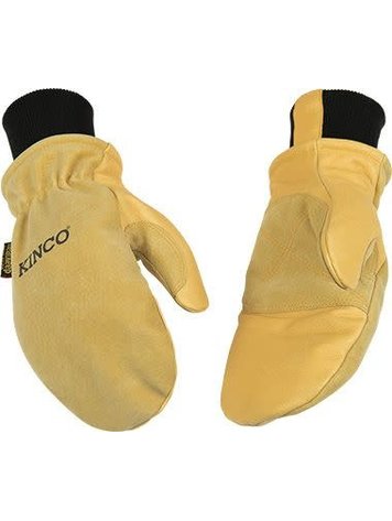 KINCO Men's Lined Pigskin Mitten