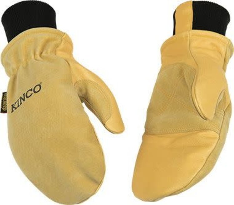 KINCO Men's Lined Pigskin Mitten