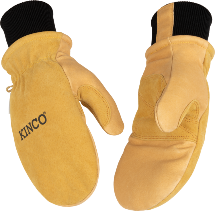 KINCO Women's Lined Pigskin Mitten