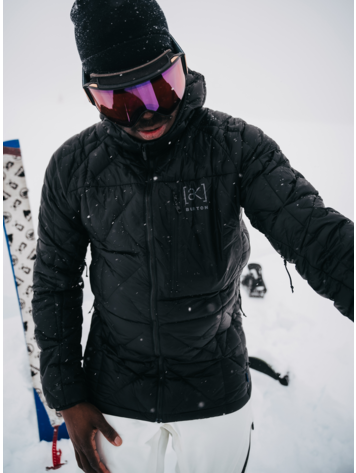 BURTON BURTON Men's [ak] Baker Hooded Down Jacket True Black