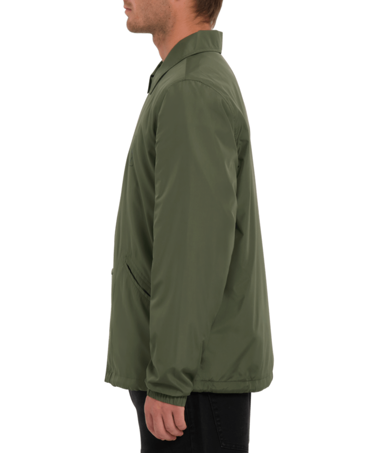 VOLCOM VOLCOM Skate Vitals Coaches Jacket Squadron Green