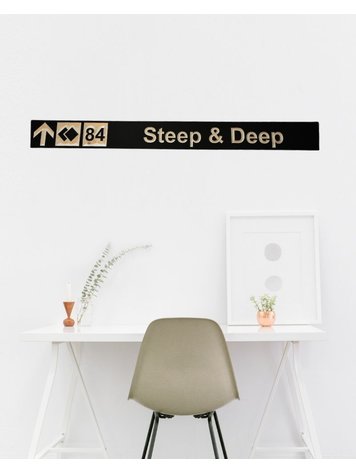 ASSINIBOINE DESIGN ASSINIBOINE Fernie Alpine Resort Sign [XL]