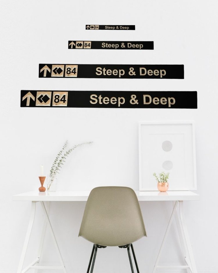 ASSINIBOINE DESIGN ASSINIBOINE Fernie Alpine Resort Sign [M]