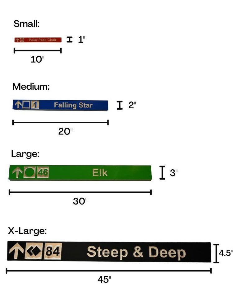 ASSINIBOINE DESIGN ASSINIBOINE Fernie Alpine Resort Sign [XL]
