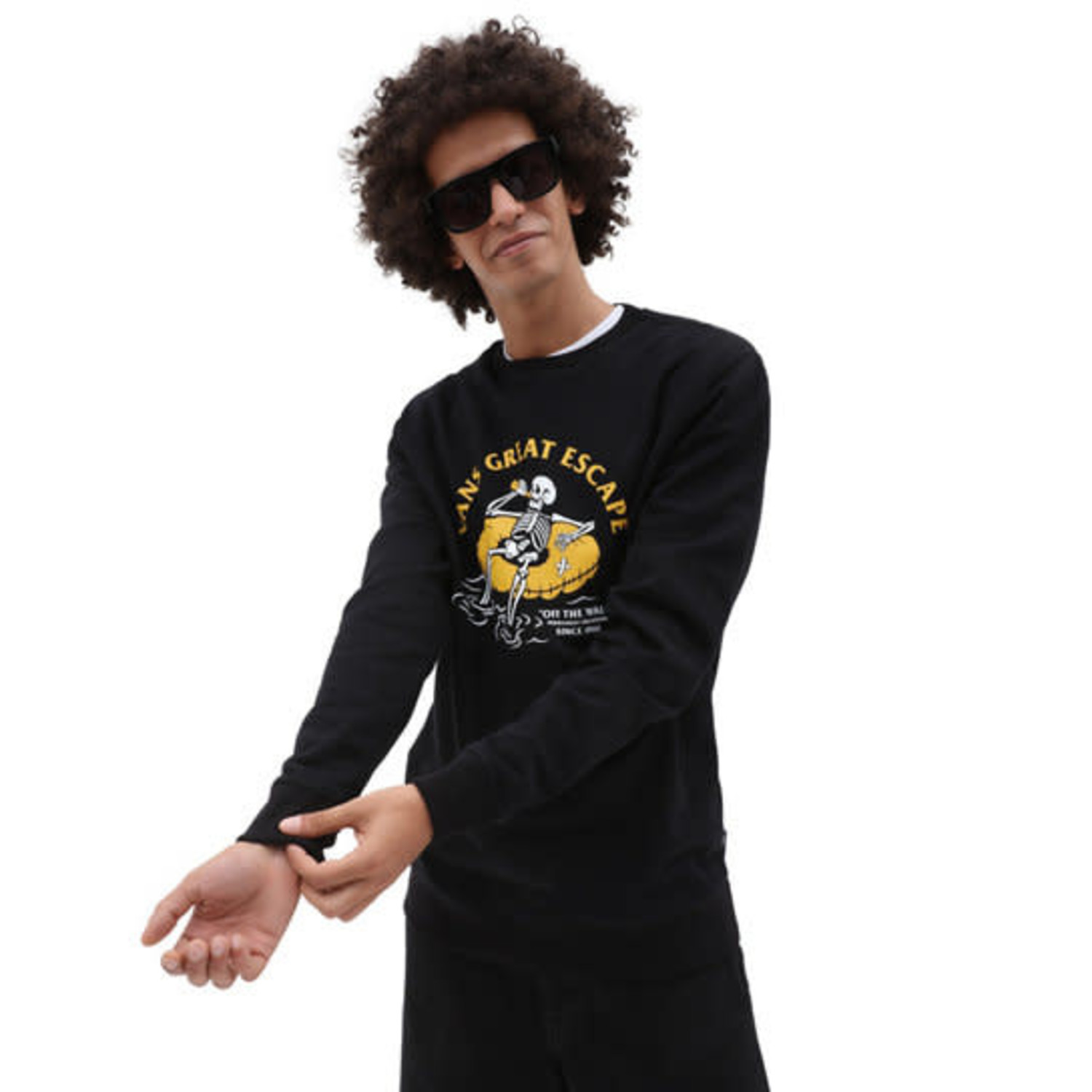 VANS Permanent Vacation Crew Black - Edge of the World | Fernie BC