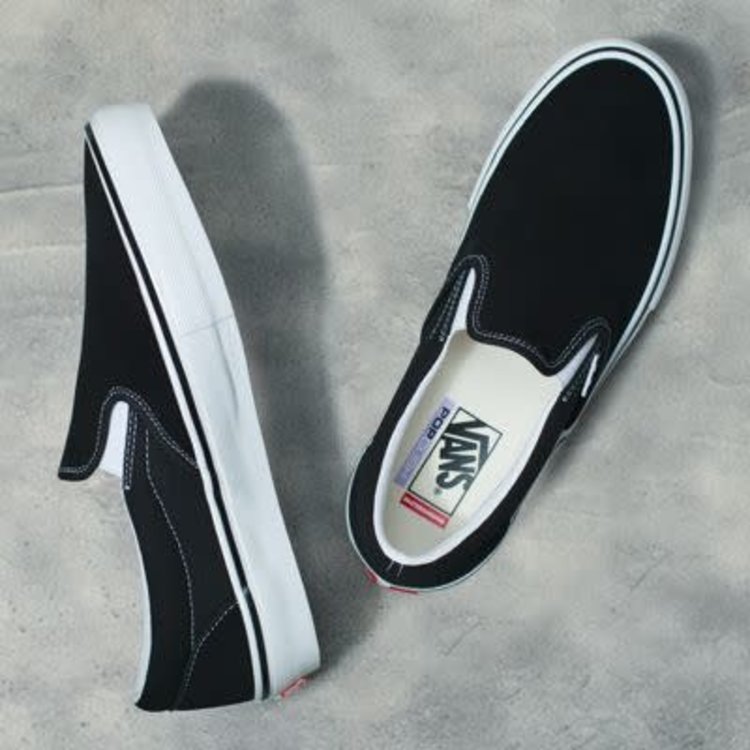 VANS VANS Skate Slip-On Black/White