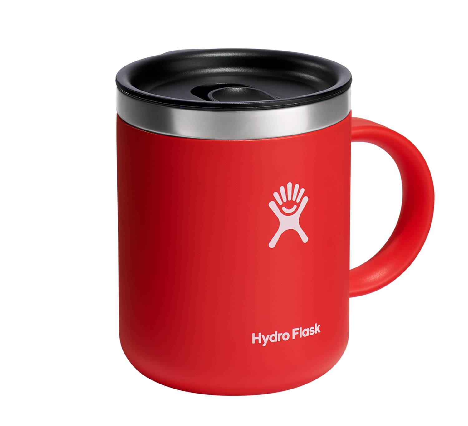 Mug isotherme Hydro Flask rouge en acier inoxydable - 35cl