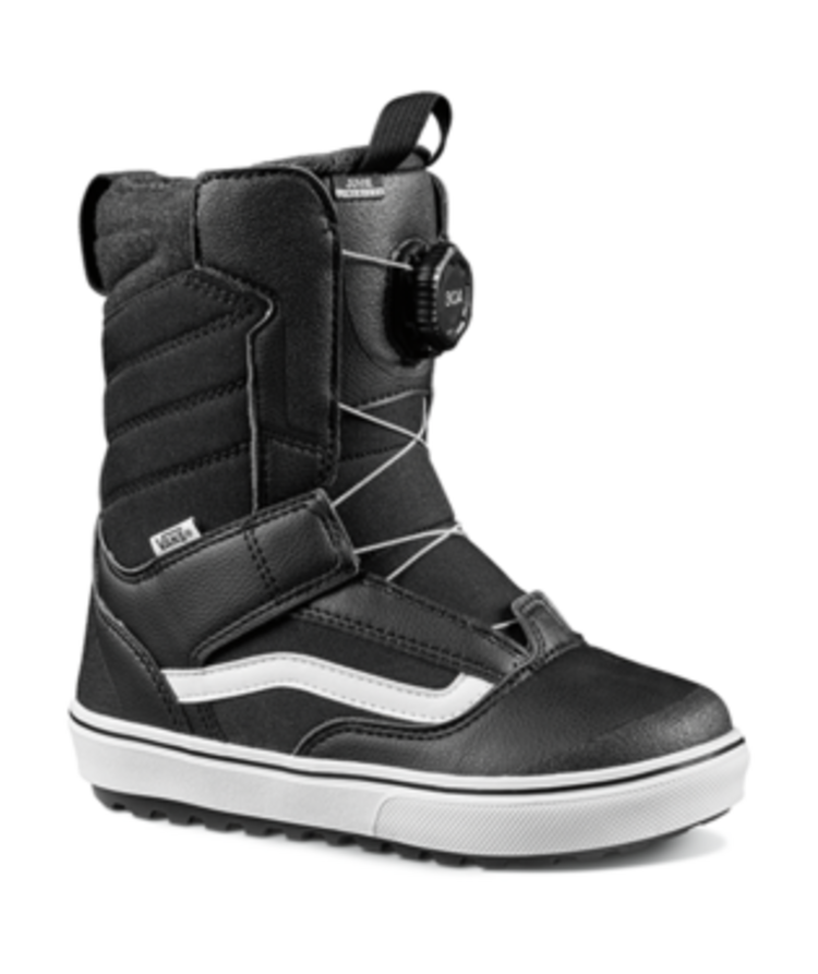 VANS 2026 VANS Youth Juvie Linerless Snowboard Boots In Black/White