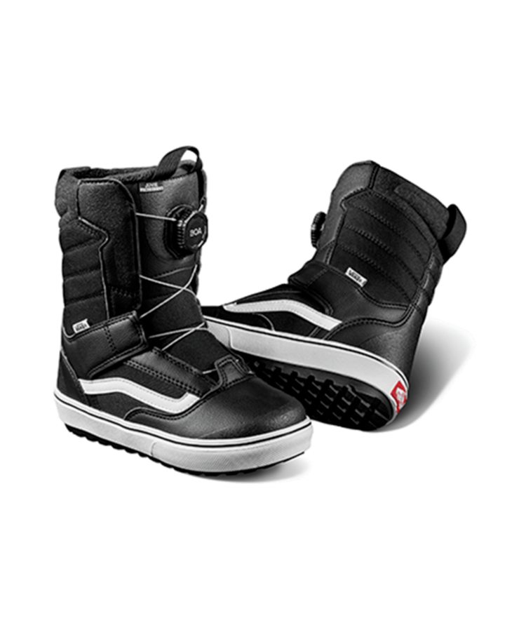 VANS 2025 VANS Youth Juvie Linerless Snowboard Boots In Black/White
