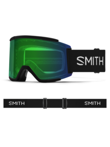 SMITH SMITH Squad XL Black / Chromapop Everyday Green Mirror