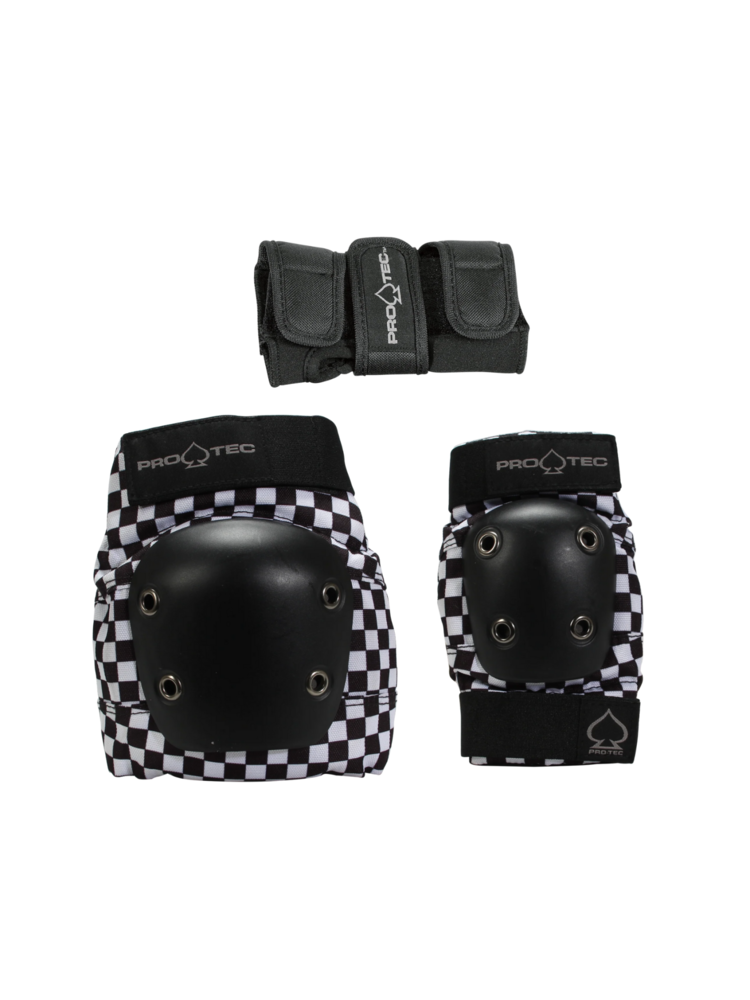 PRO-TEC PRO-TEC Street Jr 3-Pk Pad Set Checker