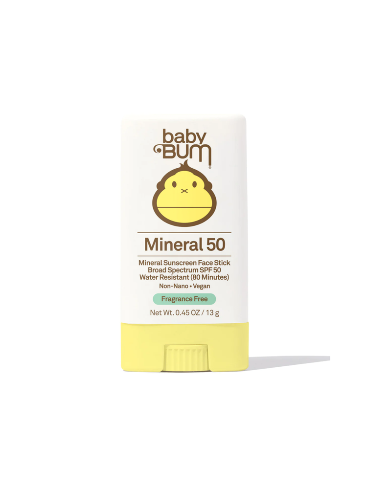SUN BUM SUN BUM Baby Bum Mineral Sunscreen Face Stick - SPF 50 - Fragrance Free