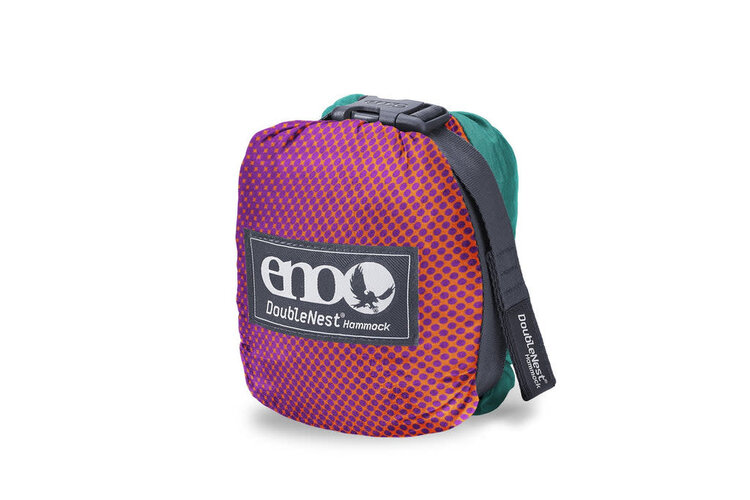 ENO ENO DoubleNest Hammock Print Fade / Seaglass