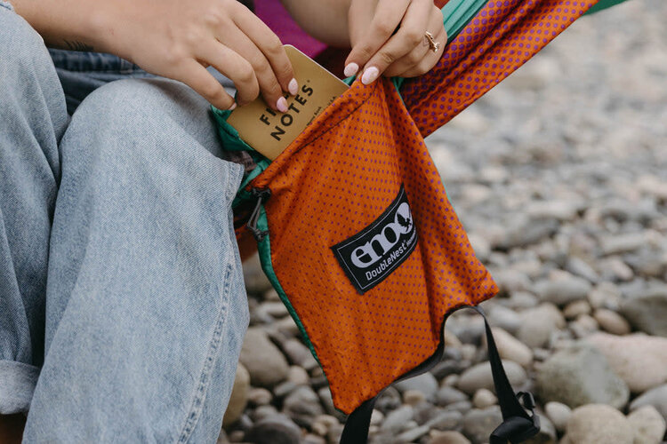 ENO ENO DoubleNest Hammock Print Fade / Seaglass