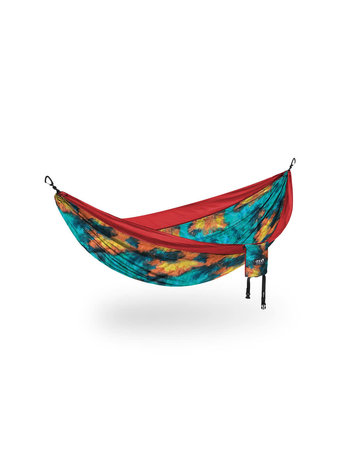 ENO ENO DoubleNest Hammock Print Tie Dye / Red