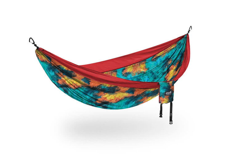 ENO ENO DoubleNest Hammock Print Tie Dye / Red