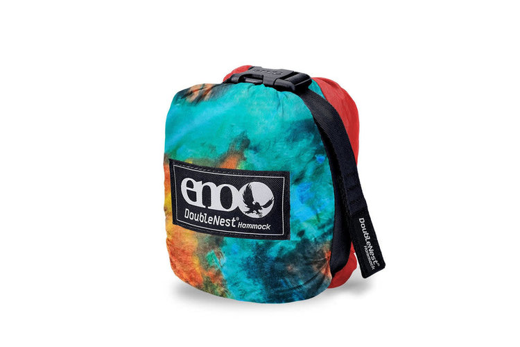 ENO ENO DoubleNest Hammock Print Tie Dye / Red