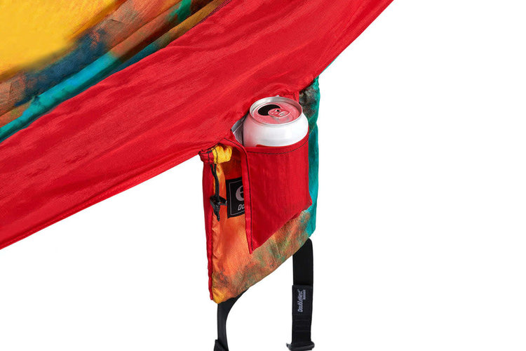 ENO ENO DoubleNest Hammock Print Tie Dye / Red