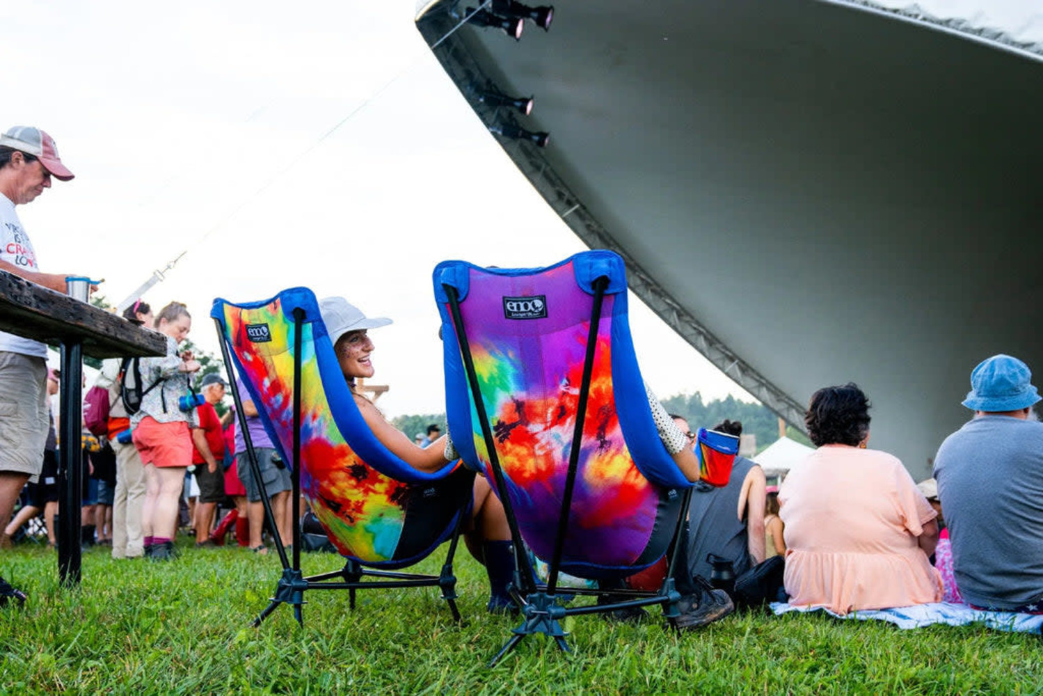 ENO ENO Lounger DL Print Chair Tie Dye | Royal