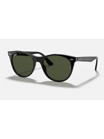 RAY-BAN RAY-BAN Wayfarer II Classic Polished Tortoise With Green Classic G-15