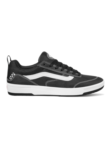 VANS VANS Zahba Leather Shoe in Black/White