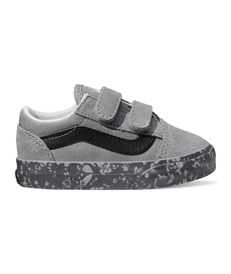 VANS VANS Toddler Old Skool V Tie Dye Sidewall Gray/Multi