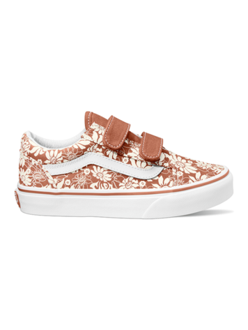 VANS VANS Kids Old Skool V Summer Bloom Autumn Leaf