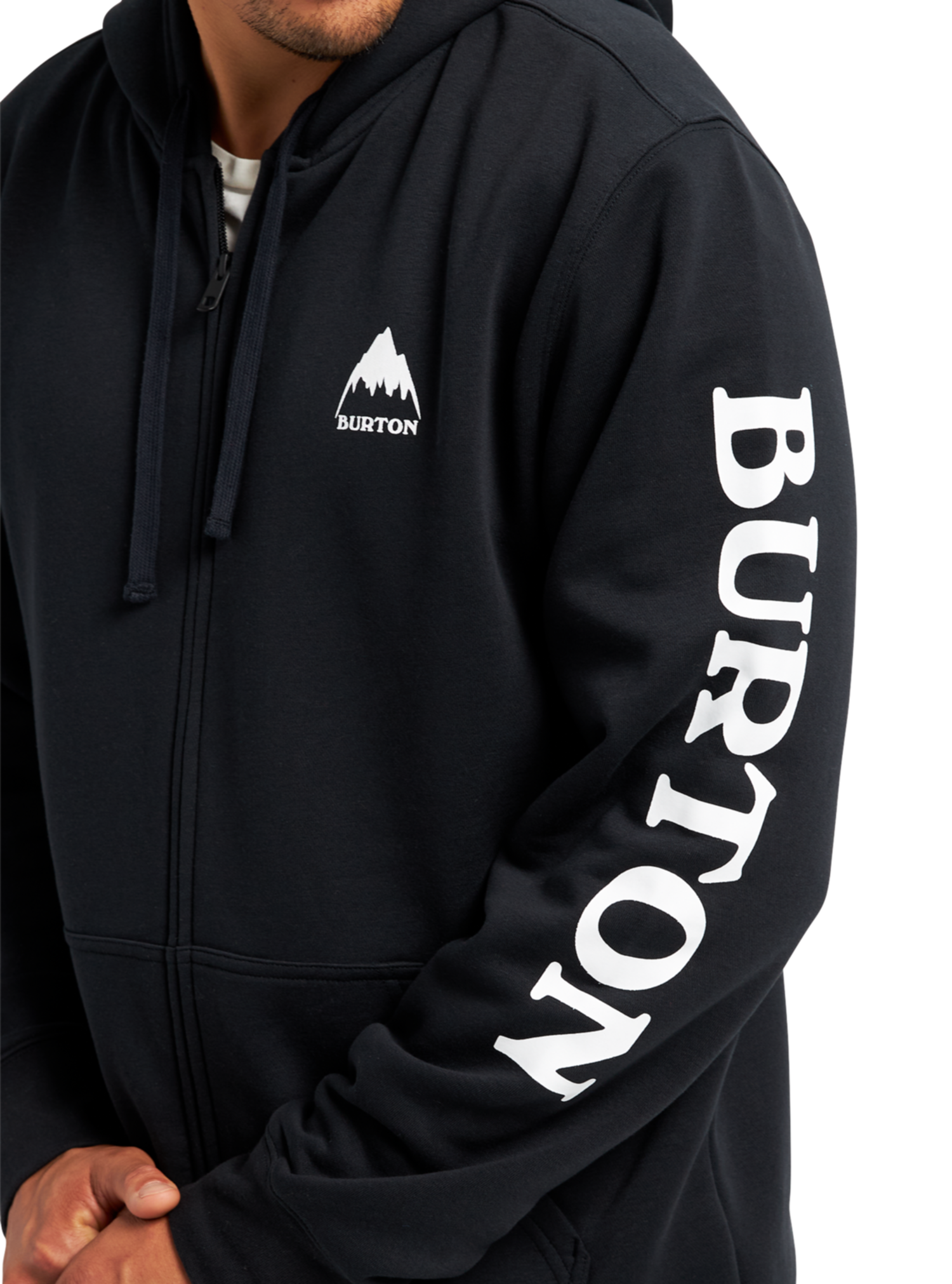 BURTON BURTON Elite Full Zip Hoodie True Black