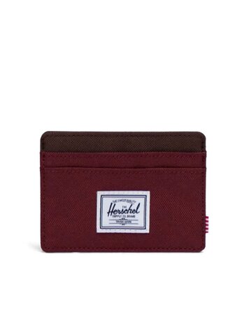 HERSCHEL HERSCHEL Charlie Cardholder Wallet Port/Chicory Coffee