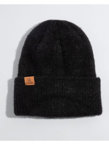 COAL COAL Pearl Fuzzy Knit Beanie Black